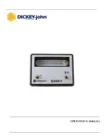 Dickey-John DjASM II Operator'S Manual предпросмотр