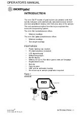 Preview for 4 page of Dickey-John mini GAC Operator'S Manual