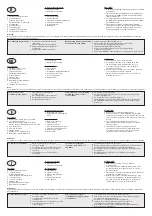 Preview for 3 page of DICKIE SPIELZEUG RC Power Quad Operating Instructions Manual