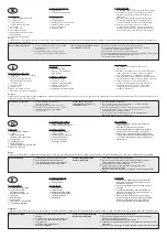 Preview for 4 page of DICKIE SPIELZEUG RC Power Quad Operating Instructions Manual