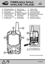 DICKIE TOYS FIREMAN SAM Operating Instructions Manual preview