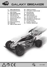 DICKIE TOYS GALAXY BREAKER Operating Instructions Manual preview