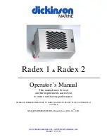 Dickinson Radex 1 Operator'S Manual preview