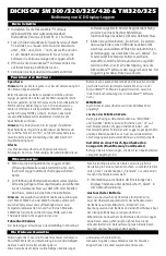 Preview for 4 page of Dickson Industrial SM300 Manual