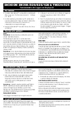 Preview for 5 page of Dickson Industrial SM300 Manual