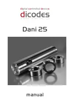 Preview for 1 page of dicodes Dani 25 Manual