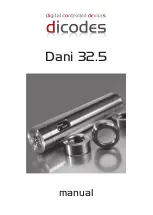 dicodes Dani 32.5 Manual preview