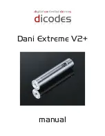 dicodes Dani Extreme V2+ Manual preview