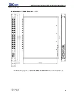 Предварительный просмотр 8 страницы Dicon MXS-9100 Operation Manual