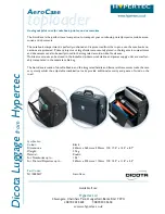 Preview for 1 page of Dicota AeroCase N11028KHY Specifications