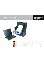 Предварительный просмотр 1 страницы Dicota DataBox Allround XL User Manual