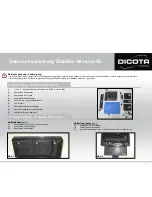 Предварительный просмотр 3 страницы Dicota DataBox Allround XL User Manual