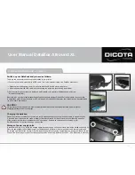 Предварительный просмотр 9 страницы Dicota DataBox Allround XL User Manual