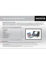 Preview for 2 page of Dicota DataCourier none User Manual