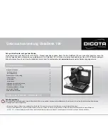 Предварительный просмотр 2 страницы Dicota DataDesk 100 User Manual