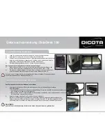 Предварительный просмотр 5 страницы Dicota DataDesk 100 User Manual