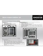 Предварительный просмотр 12 страницы Dicota DataDesk 100 User Manual