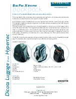 Dicota Hypertec N16408NHY Specifications preview