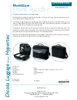 Dicota N16178PHY Specification preview