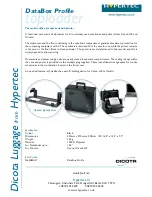 Dicota N6608AHY Specifications preview