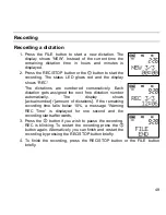 Preview for 49 page of DictaNet DVR-3500 User Manual