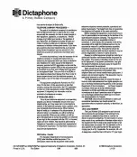 Предварительный просмотр 27 страницы Dictaphone Ansafone 680 Operating Procedures Manual