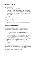 Предварительный просмотр 11 страницы Dictaphone OpticMic Operating Instructions Manual