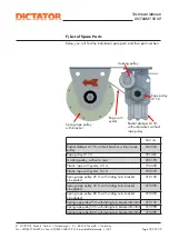 Preview for 9 page of Dictator 700082 Technical Manual