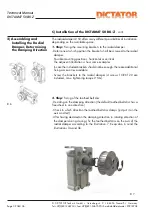 Preview for 6 page of Dictator DICTAMAT 50 BK-Z Technical Manual