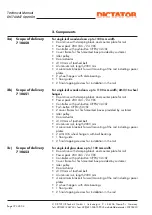 Preview for 4 page of Dictator DICTAMAT OpenDo Technical Manual