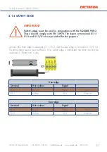 Preview for 23 page of Dictator SQUARE 940-2 Technical Manual