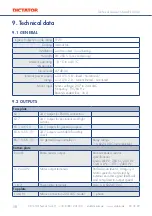 Preview for 58 page of Dictator SQUARE 940-2 Technical Manual