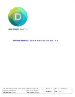 Preview for 1 page of Dictum Health IDM100 Instructions For Use Manual