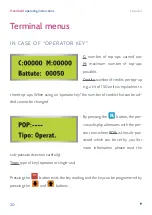 Предварительный просмотр 20 страницы DIDIESSE Palmare Handheld Operating Instructions Manual