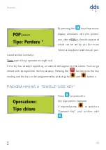 Предварительный просмотр 23 страницы DIDIESSE Palmare Handheld Operating Instructions Manual
