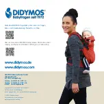 Предварительный просмотр 20 страницы Didymos DidyFix Instructions Manual