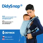 Preview for 1 page of Didymos DidySnap Manual