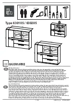 Die Hausmarke 630105 Assembly Instructions Manual предпросмотр