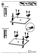 Предварительный просмотр 12 страницы Die Hausmarke 630106 Assembly Instructions Manual