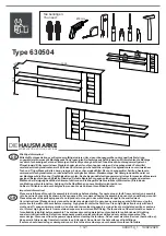 Die Hausmarke 630504 Assembly Instructions Manual preview