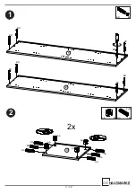 Preview for 3 page of Die Hausmarke 630510 Assembly Instructions Manual