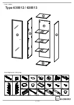 Предварительный просмотр 2 страницы Die Hausmarke 630512 Assembly Instructions Manual