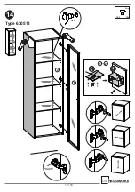 Предварительный просмотр 13 страницы Die Hausmarke 630512 Assembly Instructions Manual