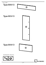 Preview for 2 page of Die Hausmarke 800-13 Assembly Instructions Manual