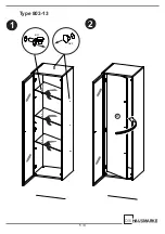 Preview for 5 page of Die Hausmarke 800-13 Assembly Instructions Manual