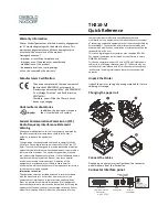 Preview for 1 page of DIEBOLD NIXDORF TH210-VI Quick Reference