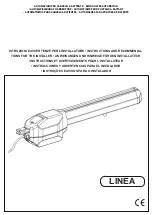 Dieffematic LINEA c400 Instructions And Recommendations For The Installer preview