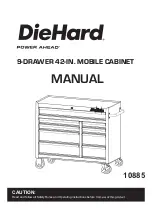 Предварительный просмотр 1 страницы DieHard 10885 Manual