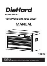 Предварительный просмотр 1 страницы DieHard 10886 Manual