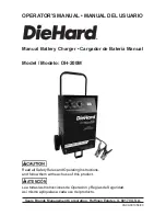 Предварительный просмотр 1 страницы DieHard DH-200M Operator'S Manual